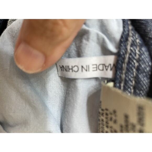 Grace in LA Boot Cut Jeans Womens Sz 36 Embroidered Sequin Denim - Picture 7 of 14